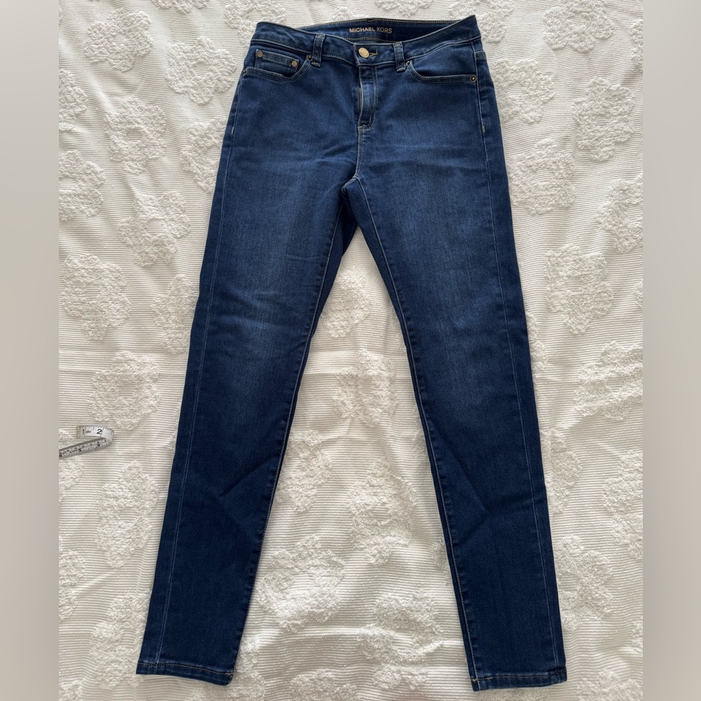 MICHAEL Michael Kors Dark Blue Skinny Jeans